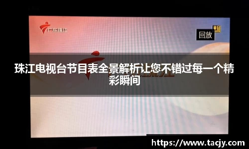 珠江电视台节目表全景解析让您不错过每一个精彩瞬间